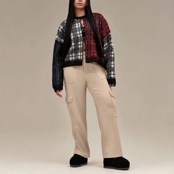 UGG Pumped Lace Up Black Boots - Women's - Picture 6 of 9